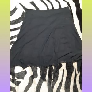 Black Gothic Dress Skirt